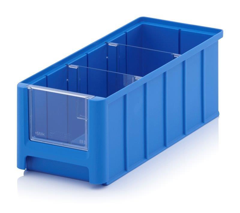 Nieuwe kunststof magazijnbakjes in diverse maten .