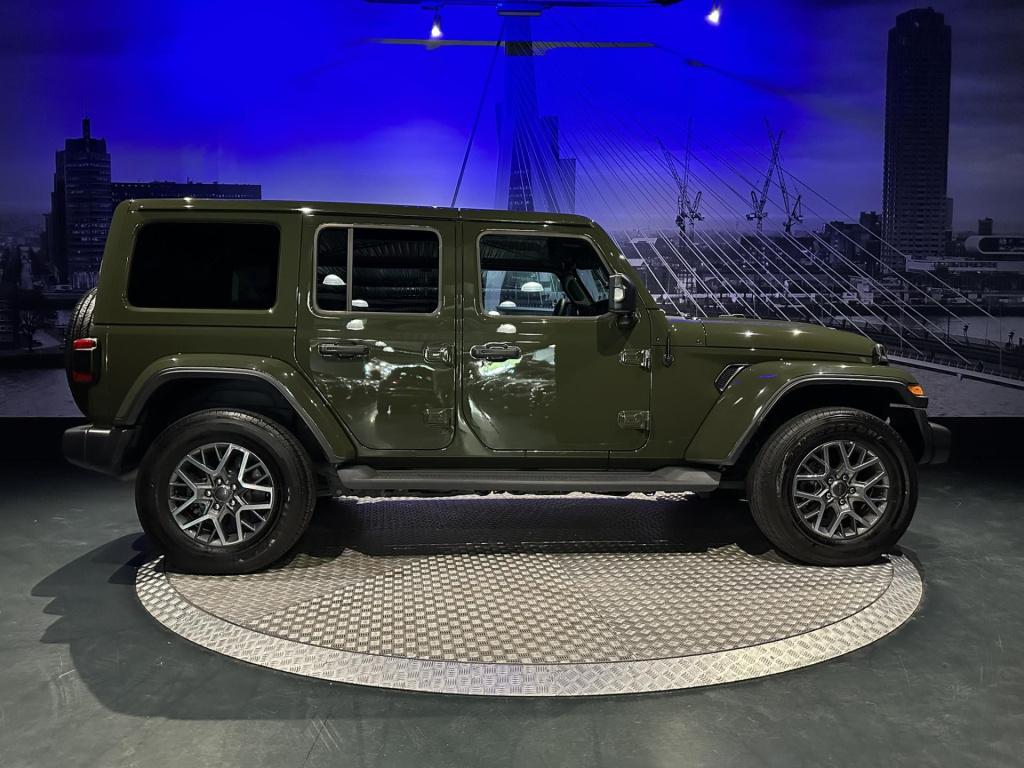 Jeep Wrangler unlimited 4xe 380 sahara *acc*camera*leer*sarge green clear c