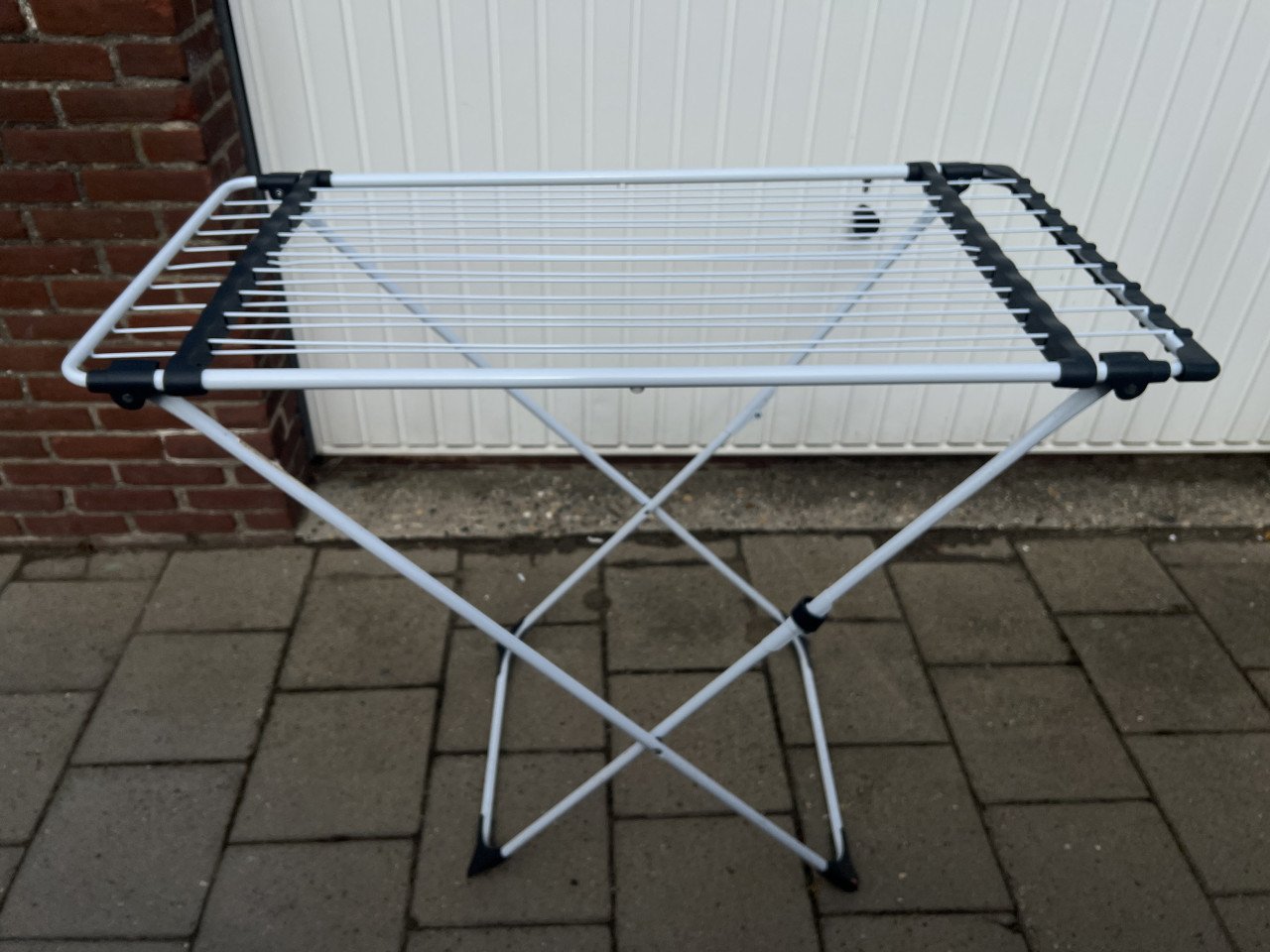 Gimi Aliante, Uittrekbaar Droogrek, Wit/Blauw nieuwprijs €41,-