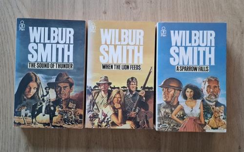 3 Thrillers van Wilbur Smith  ENGELSTALIG