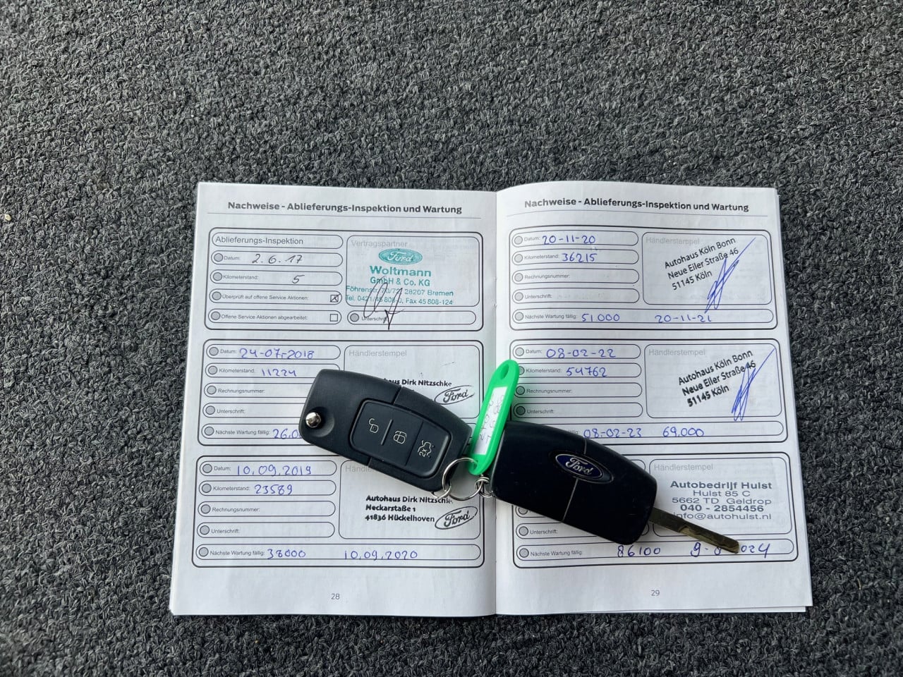 Ford Fiesta uit 2017 met slechts 71.000 km LED/Airco
