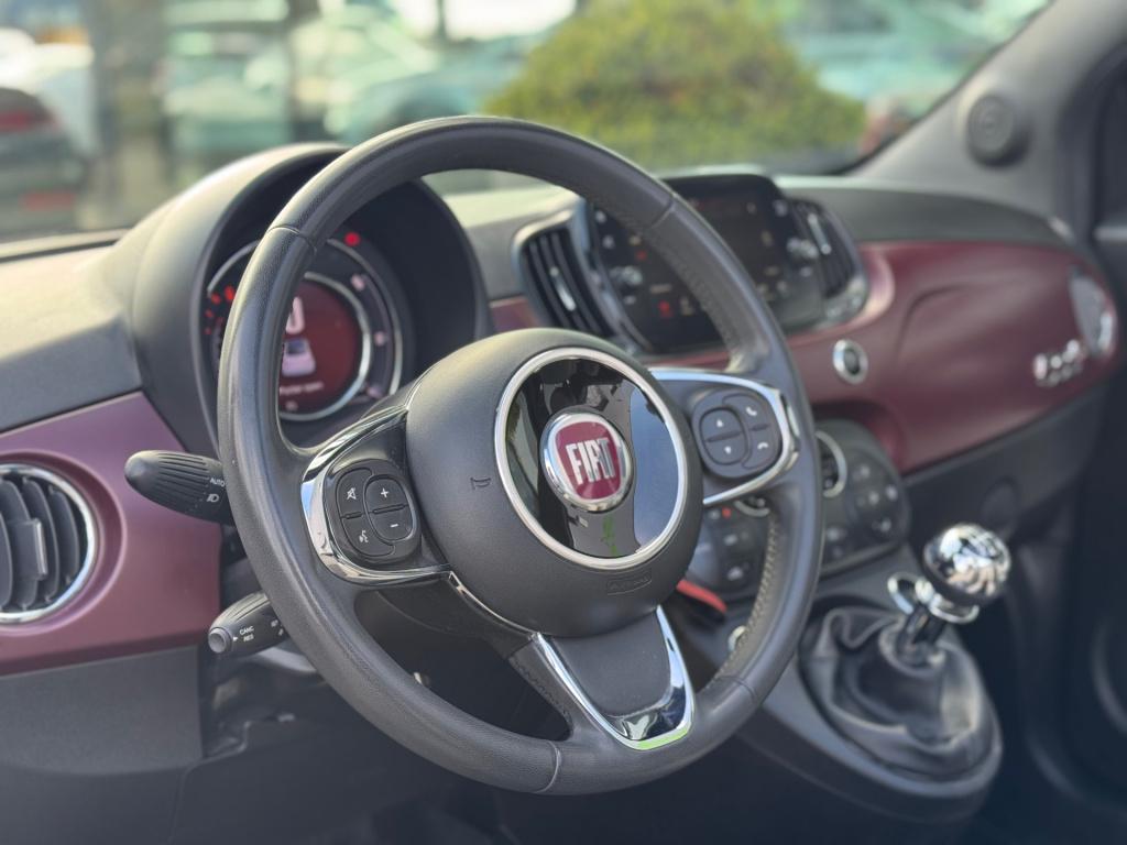 Fiat 500 C 1.2 star * leer * cruise control * clima * pdc