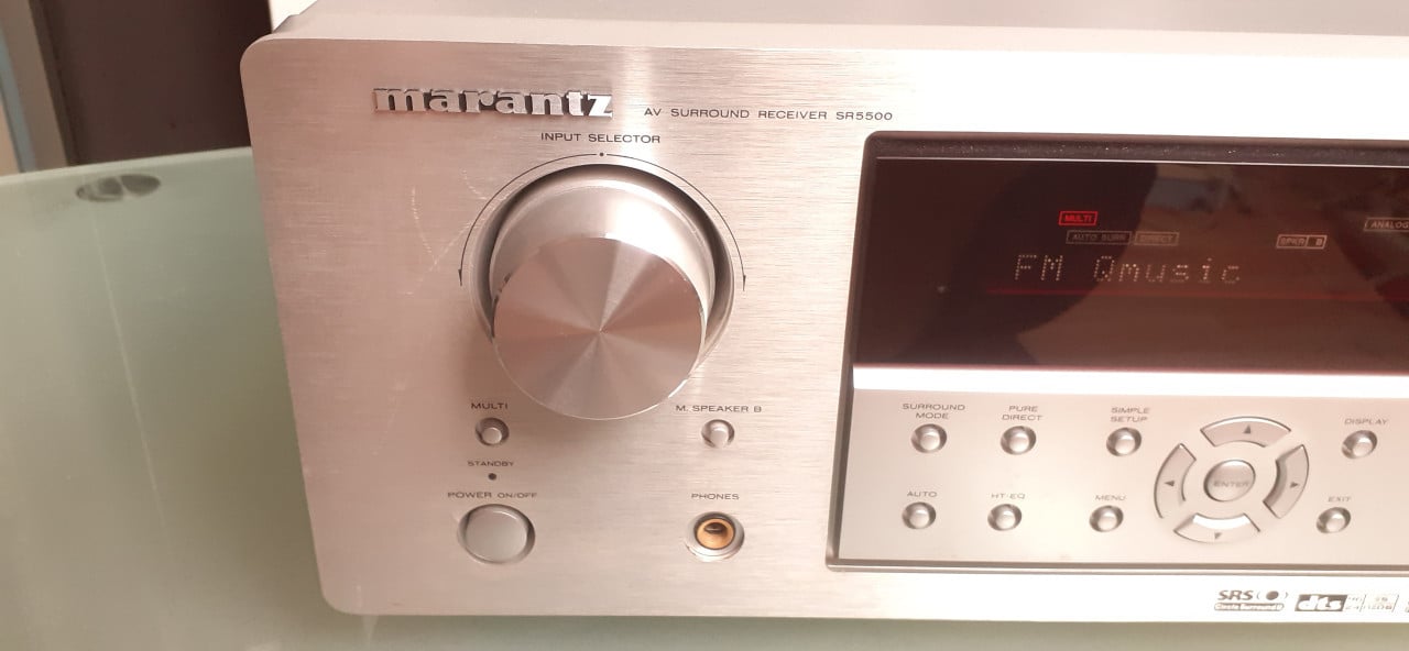 MARANTZ SR-5500 reciever met afstandbediening in nieuw staat