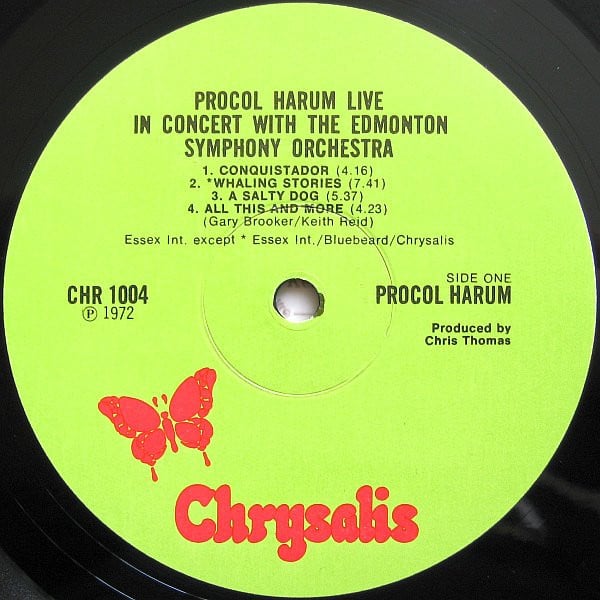 Lp Procol Harum Live