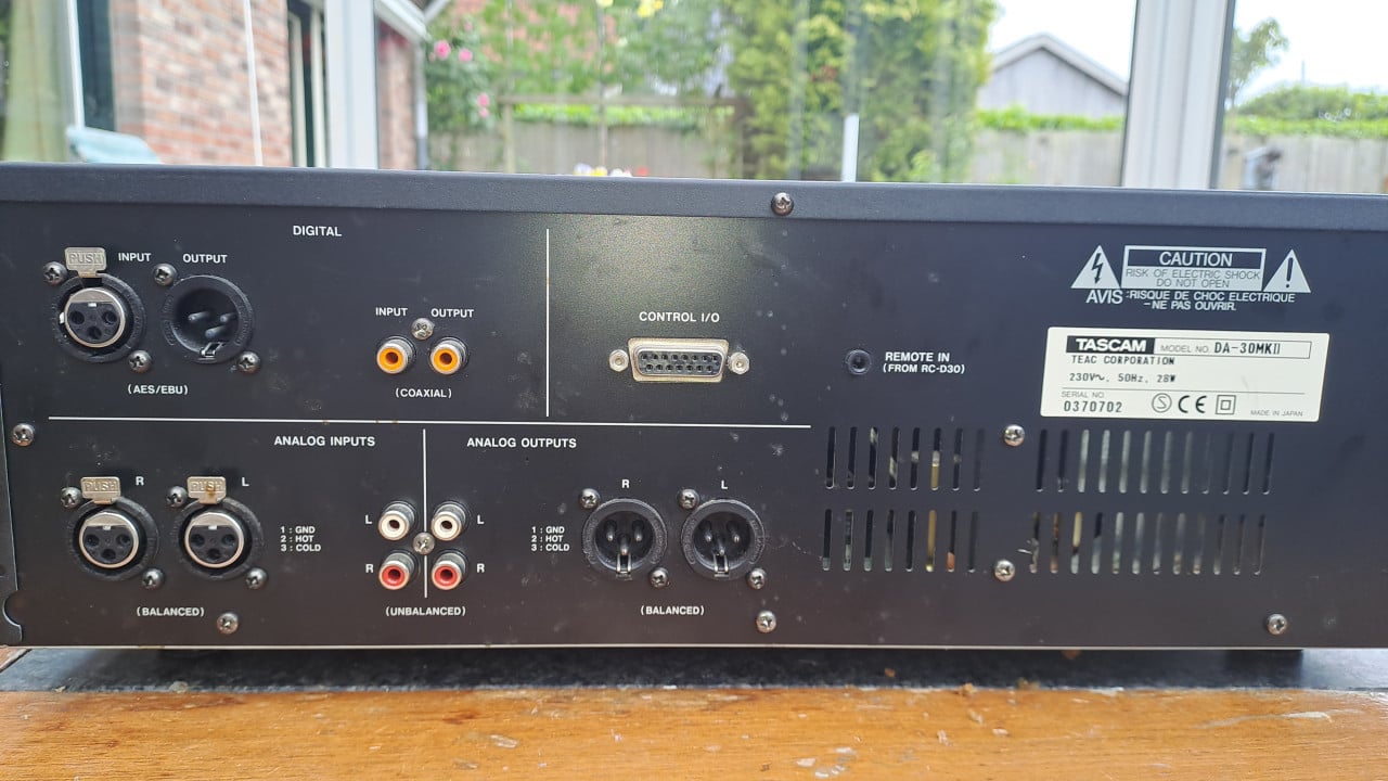 Tascam DAT recorder