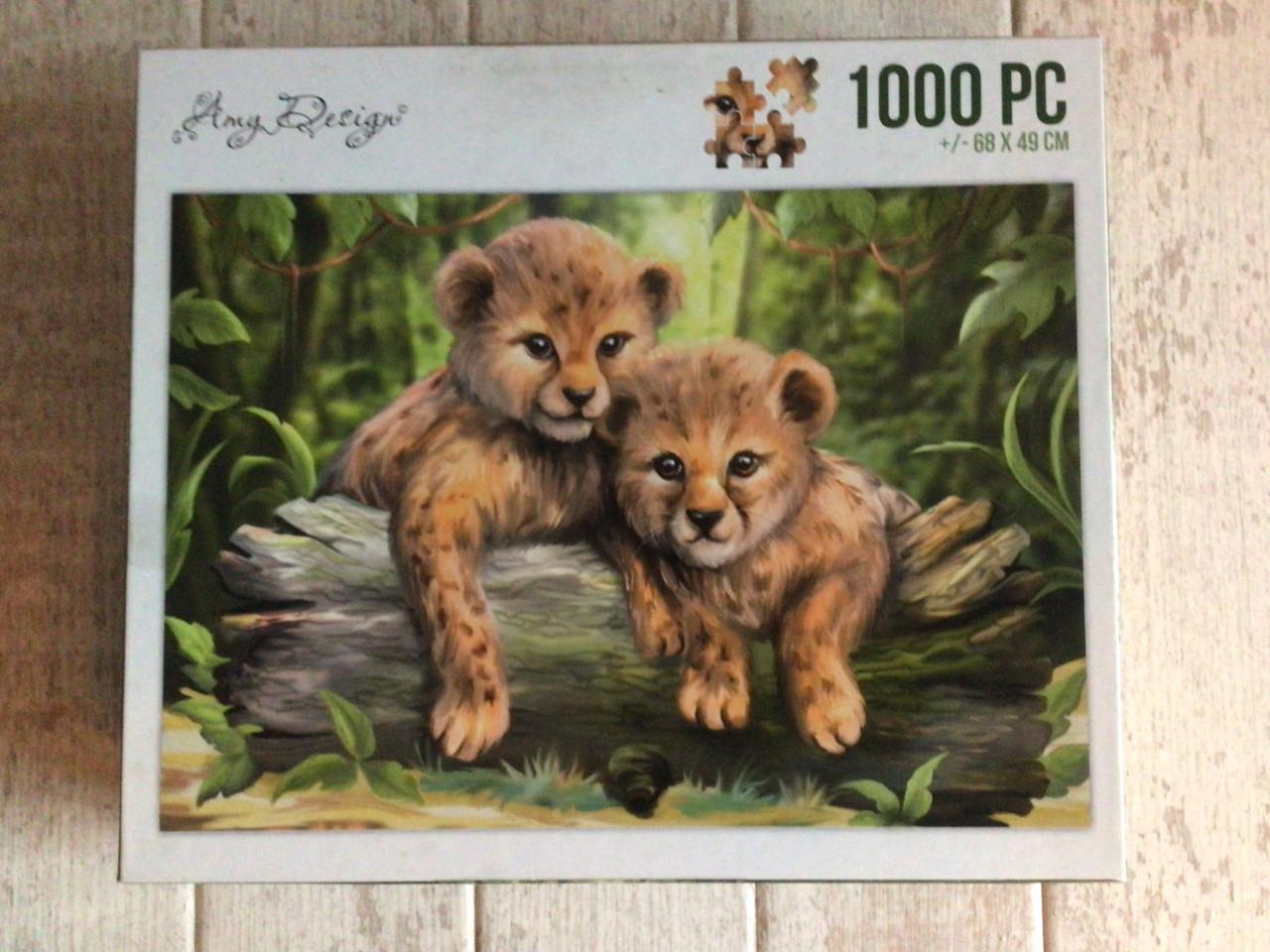 2x schattige dieren puzzels