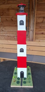 Vuurtoren met Werkend Licht Erop