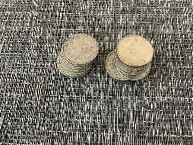 Juliana 1 gulden zilver , 20 stuks.