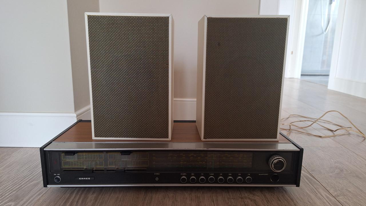 Erres SX 6741 Tuner + Versterker + Liesenkötter LTB 12