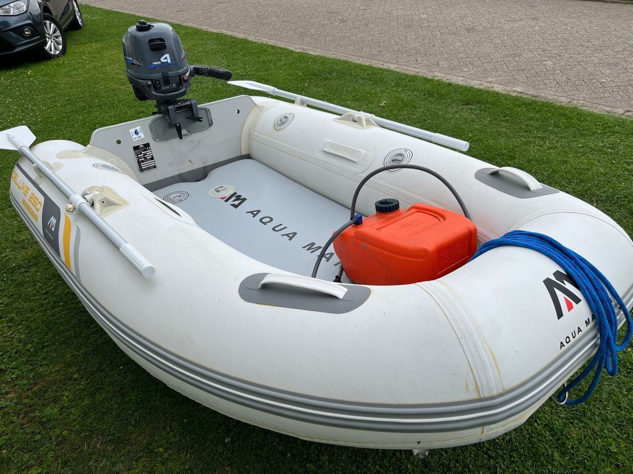 Zodiak Aqua Marina met 4 pk motor en tank