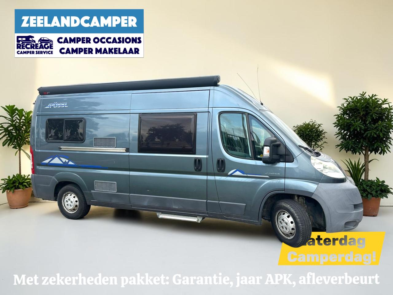 Citroen Jumper / Pössl buscamper – 12 maanden APK, 3 maanden garantie!