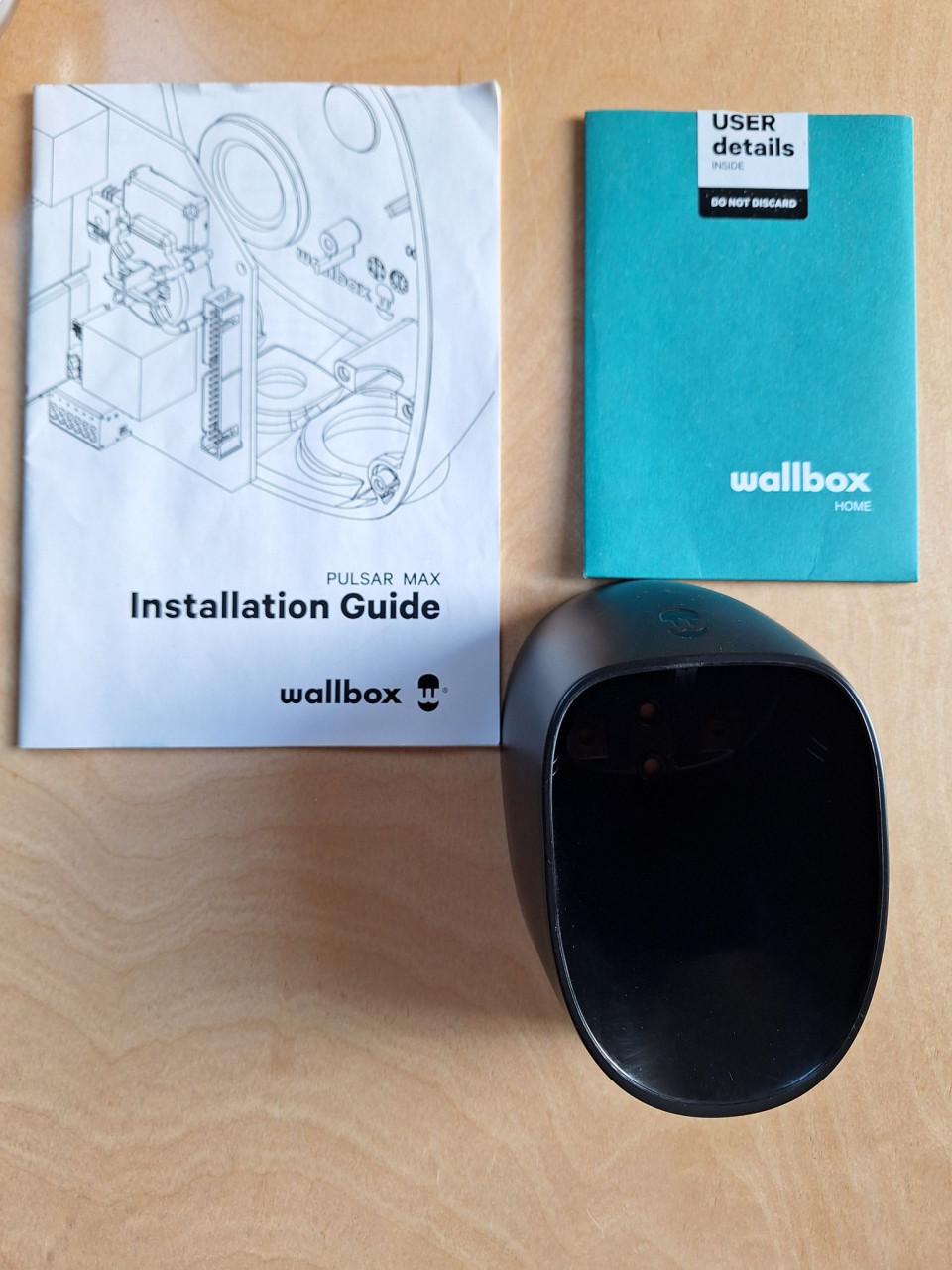 Wallbox Pulsar Max laadpaal met 7m kabel en Tibber Pulse P1 meter