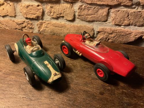 Vintage BRM en Ferrari