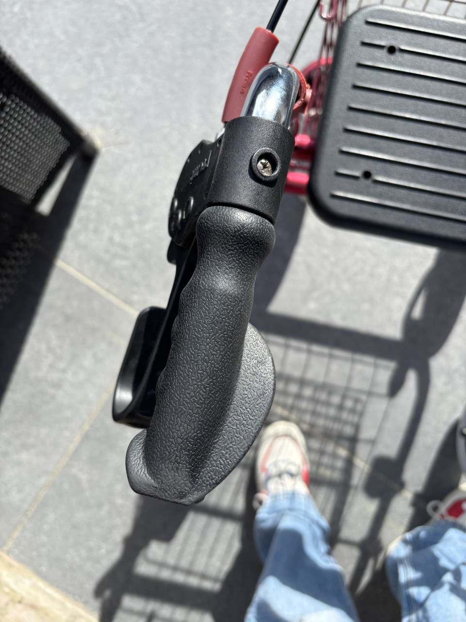 Premis Provo rollator rood (aubergine)