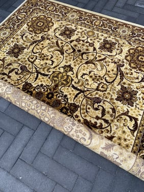 ✨Super Leuk Vintage Vloerkleed in Nieuwstaat✨Zuiver Scheerwol ✨