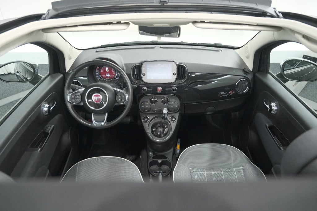Fiat 500 C twinair turbo lounge | parkeersensoren | climate control | cruis