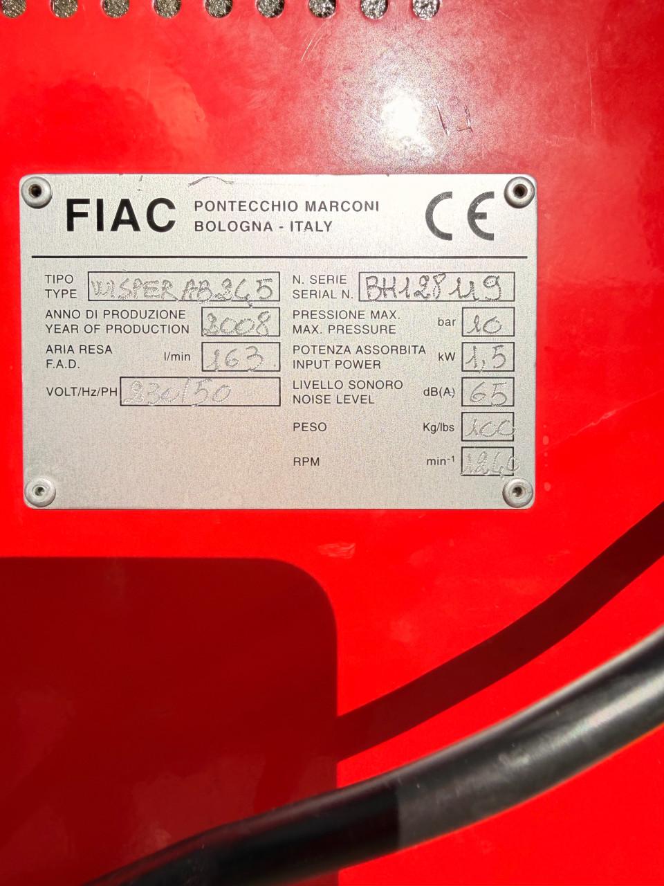 2X Fluister stille compressor max 10 bar