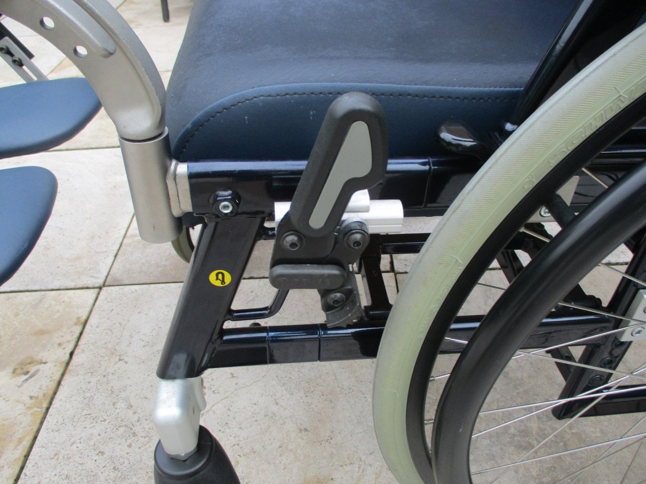 Zgan Roxx rolstoel van Life & Mobility , geheel demontabel