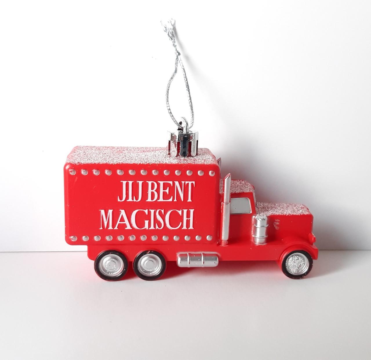 Coca Cola kersttruck - kerstbal - vrachtwagen