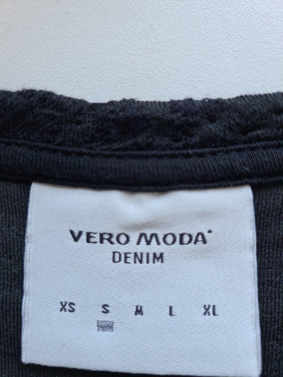 Zwarte stretch jurk van Vero Moda Maat S
