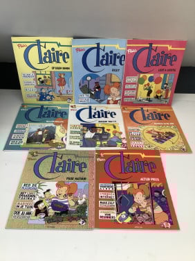 Stripboeken Flair’s Claire. 15 delen voor maar 1€ per stuk.