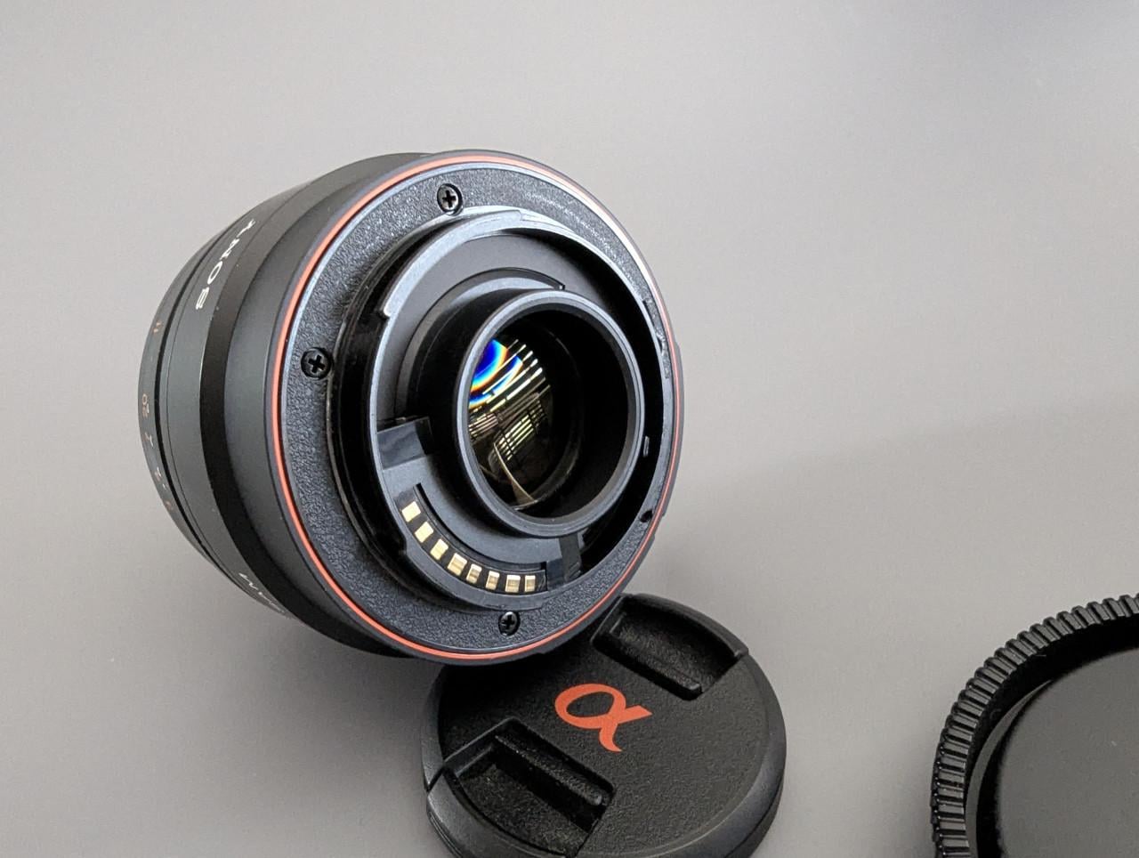 Sony 50 mm objectief