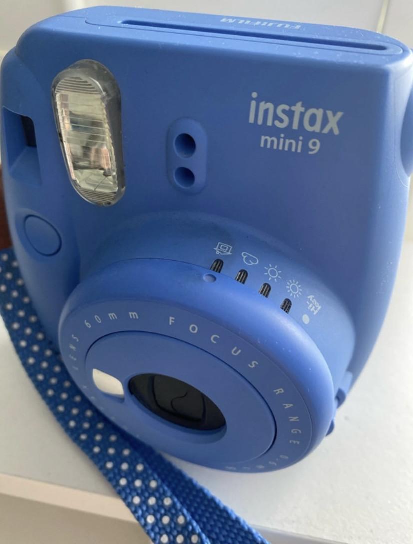 FujiFilm Instax Mini 9 - Blauw (Werkt nog goed!)