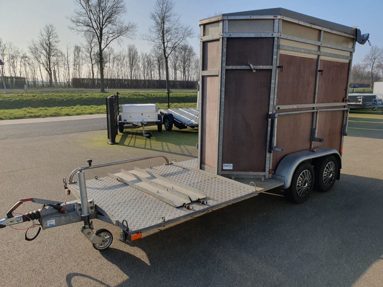 Gebruikte koetstrailer, ponytrailer, paardentrailer BW-trailer