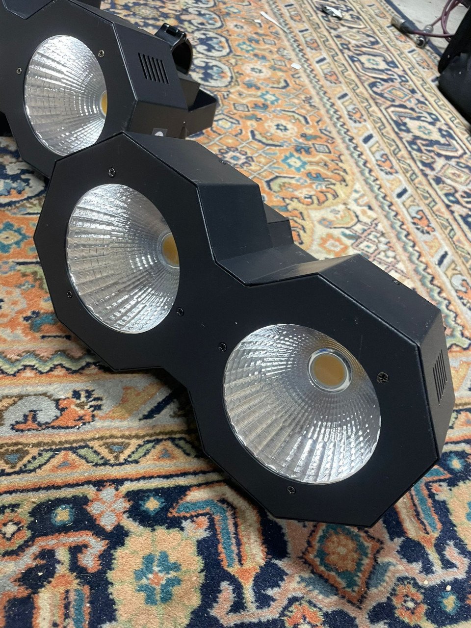 4x Beamz SB200 LED Stageblinder