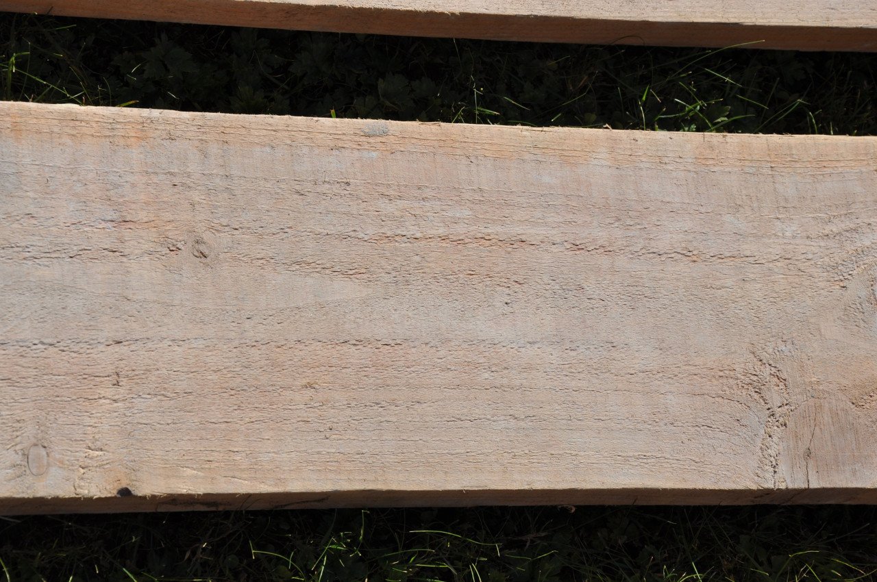 4x 360cm steigerhouten planken (32 x 200mm)