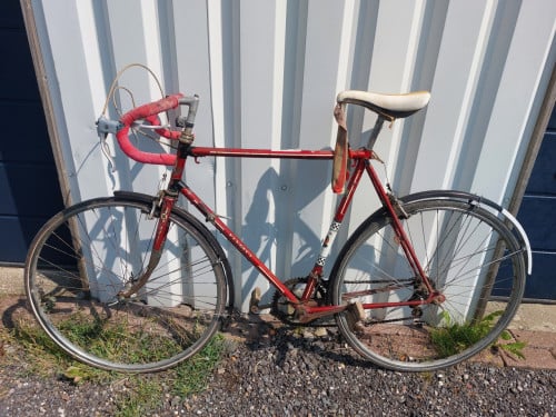 Vintage racefietsen