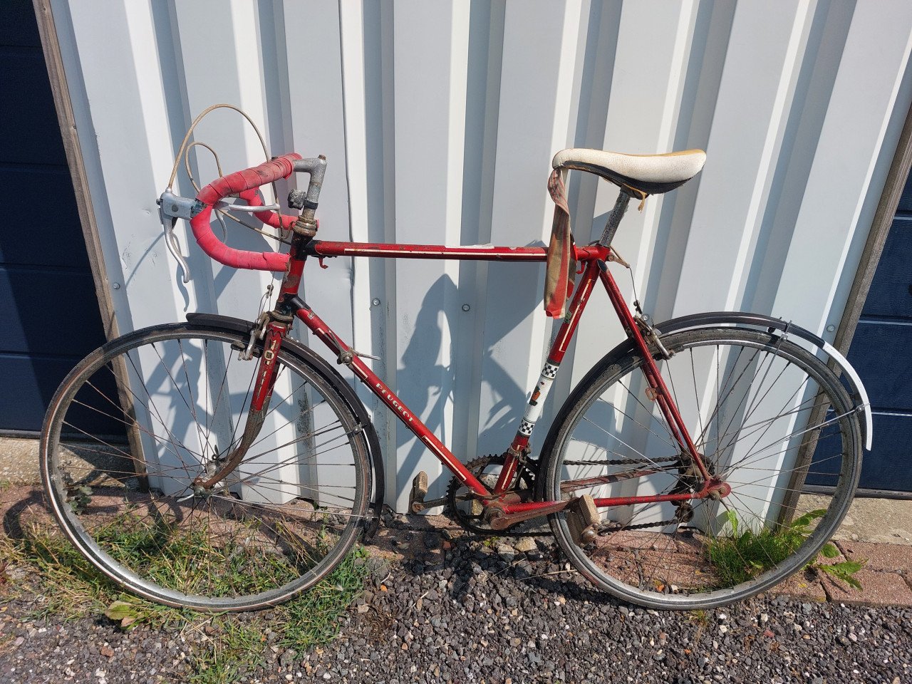 Vintage racefietsen