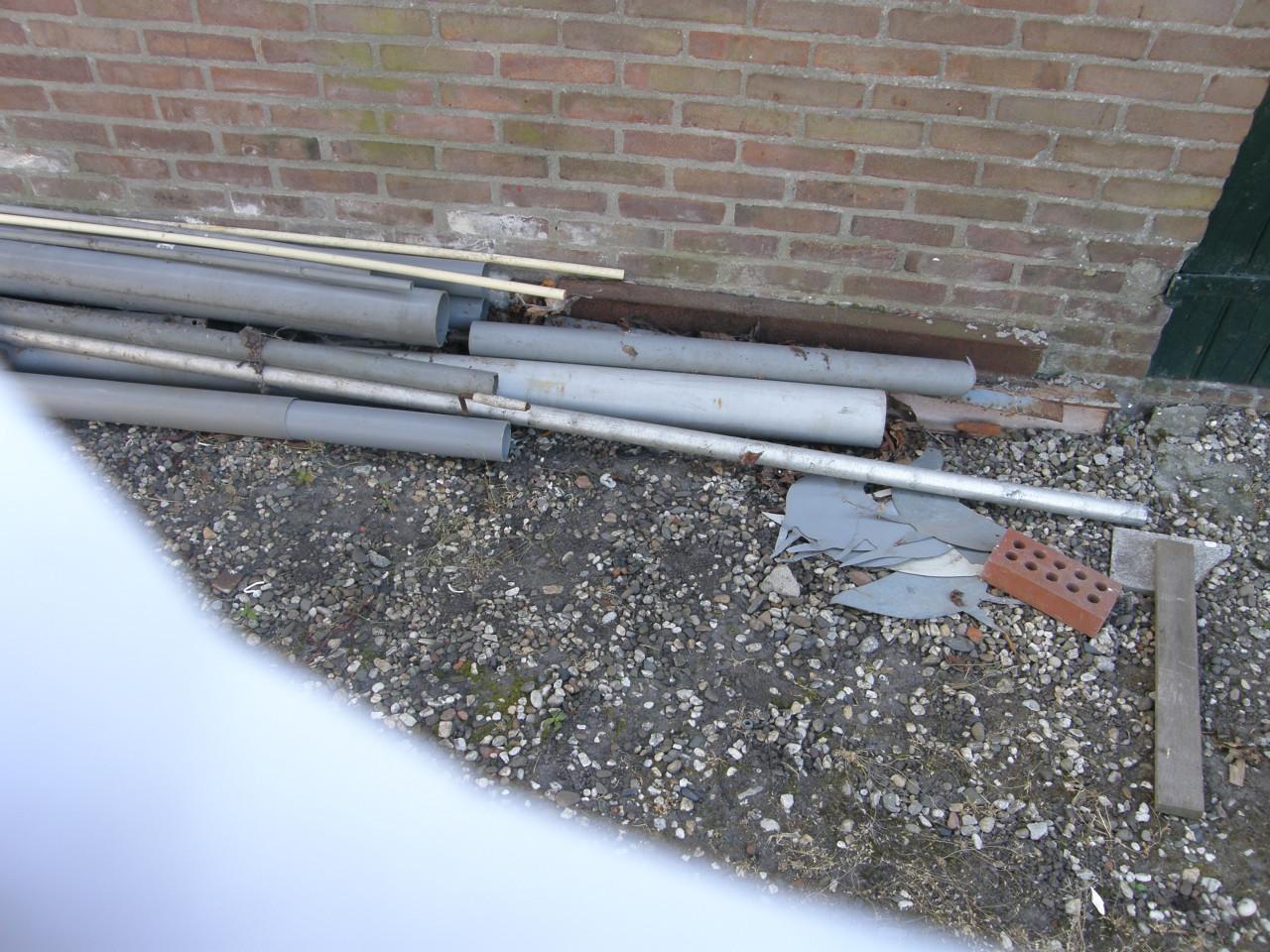 PVC pijp, stijgerpijp, vloerverwarming, brandwerende plaat,