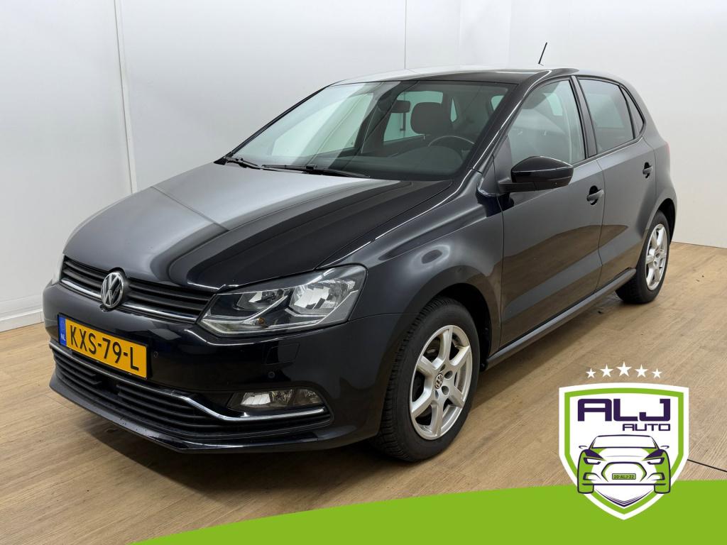 Volkswagen Polo occasion 1.2 tsi comfortline | zwart | airco | tweedehands 