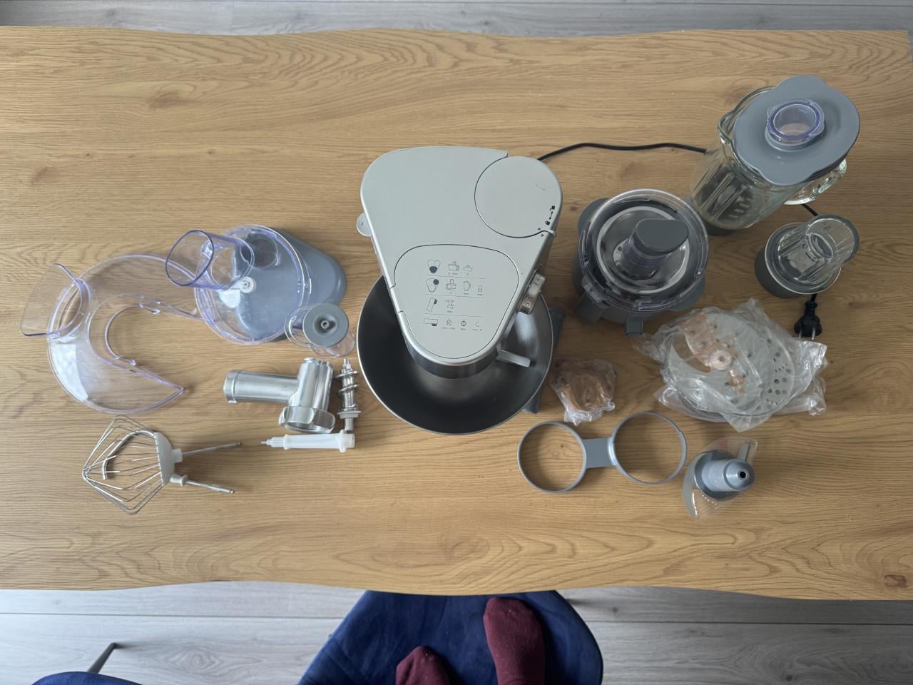 Complete Kenwood KM28 Keukenmachine / Foodprocessor – Met álle accessoires!