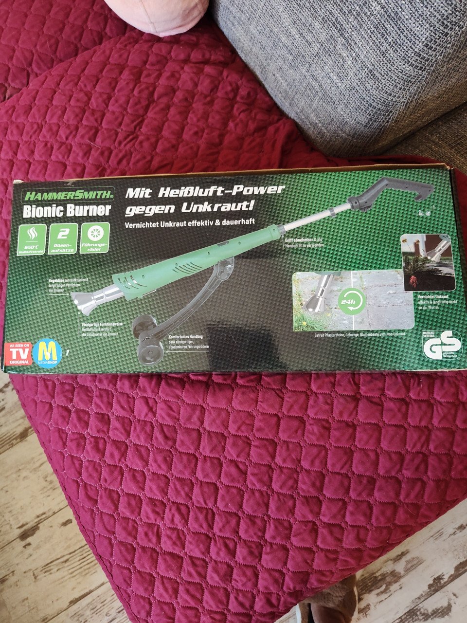 Te koop onkruid brander