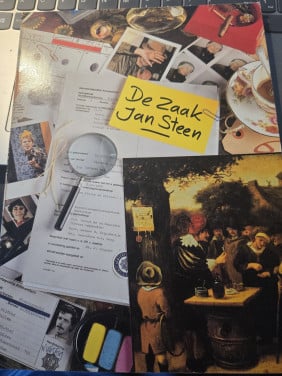 Boek: De zaak Jan Steen  1986 Eerste druk