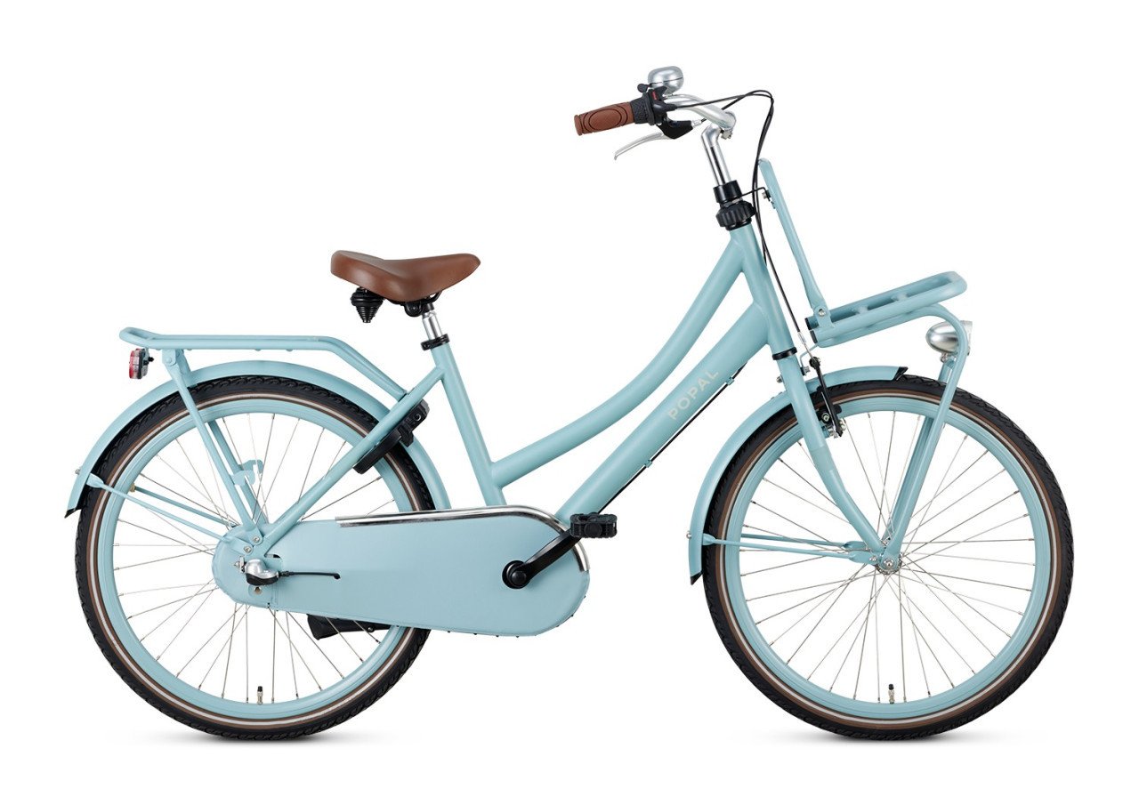 Nieuwe Popal 2025 Daily Dutch Basic + Meisjesfiets 24" 41cm Remn. 3 versn.