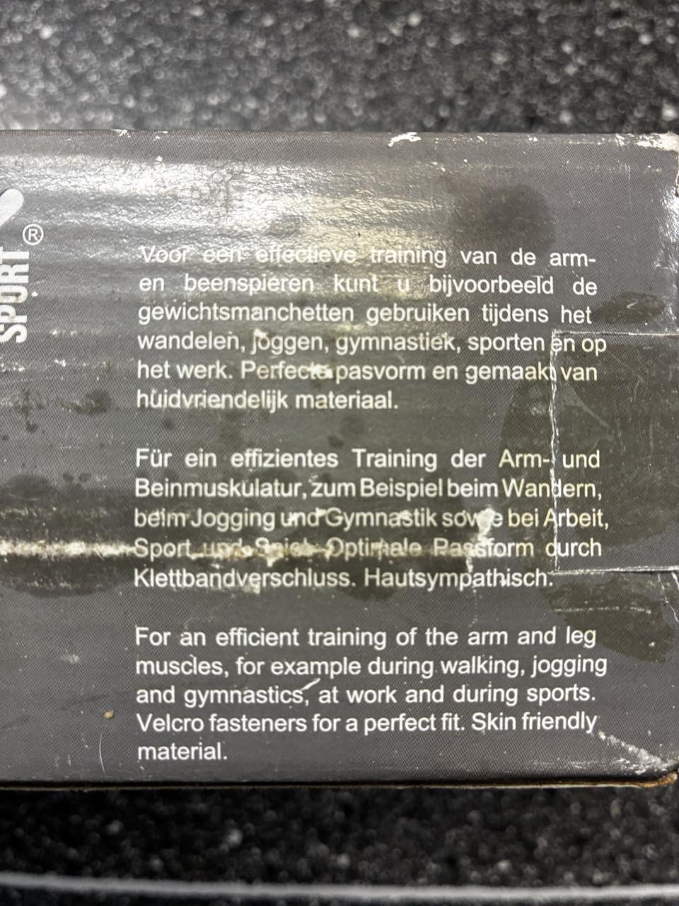 Hand en Been gewichten