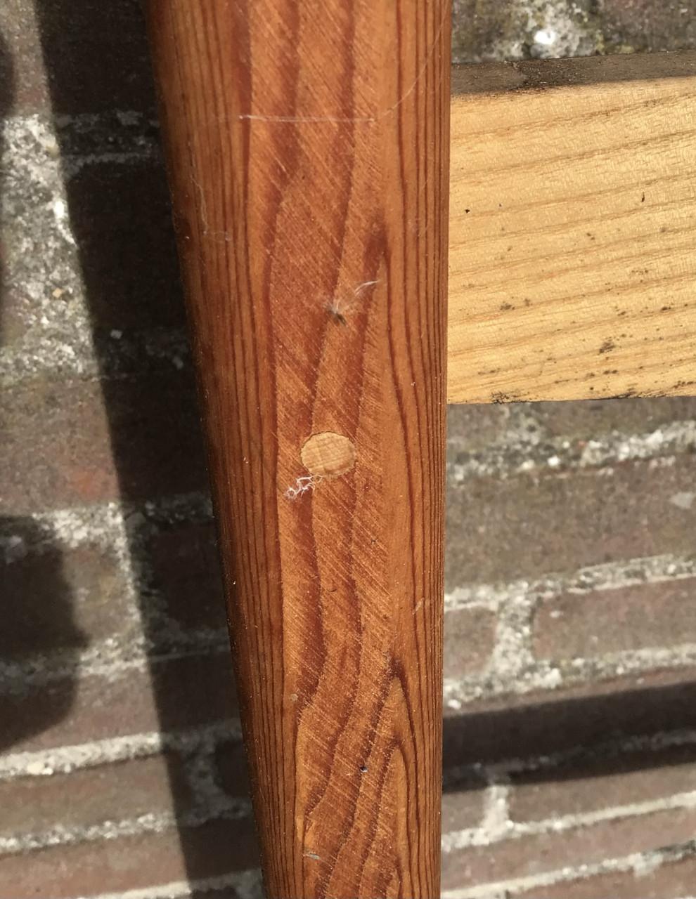 Houten ladder