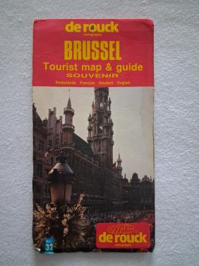 De Rouck stadskaart Brussel ca 1975