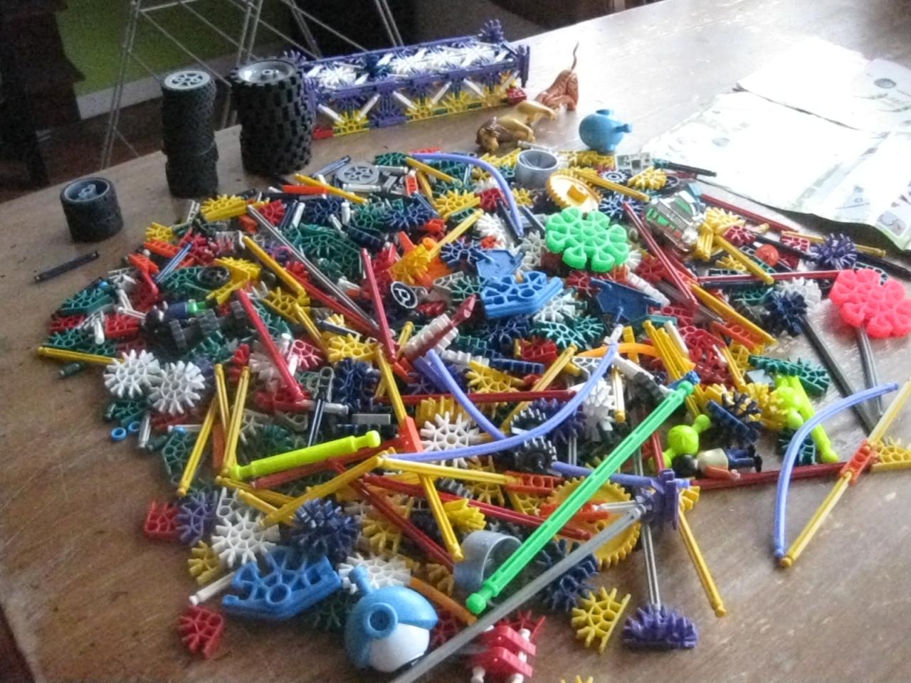 Redelijk wat knex