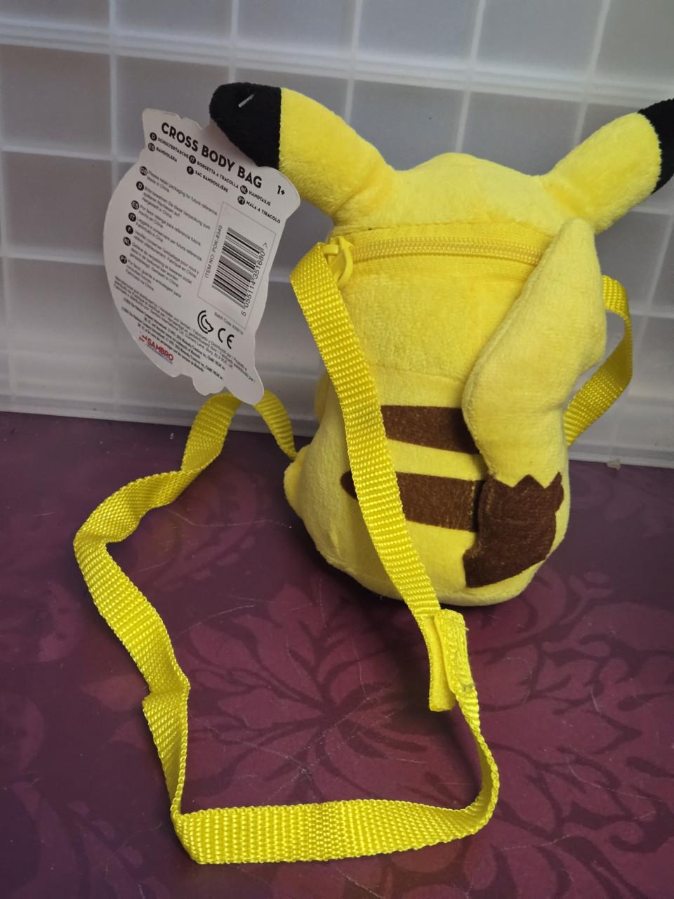 Pikachu pluche cross-body tas ,20 x11 cm
