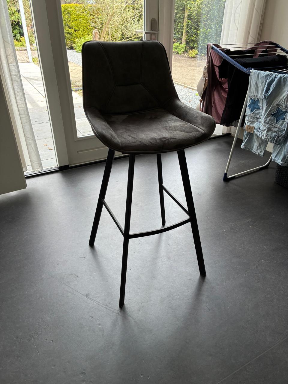 Moderne barkrukken – comfortabel & stijlvol (80 cm zithoogte)