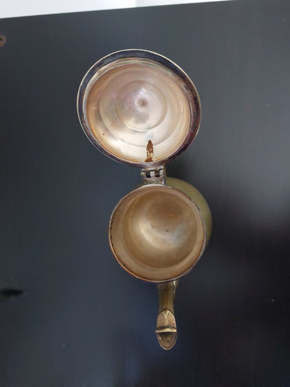 SILVER PLATED Koffie - Theepot.