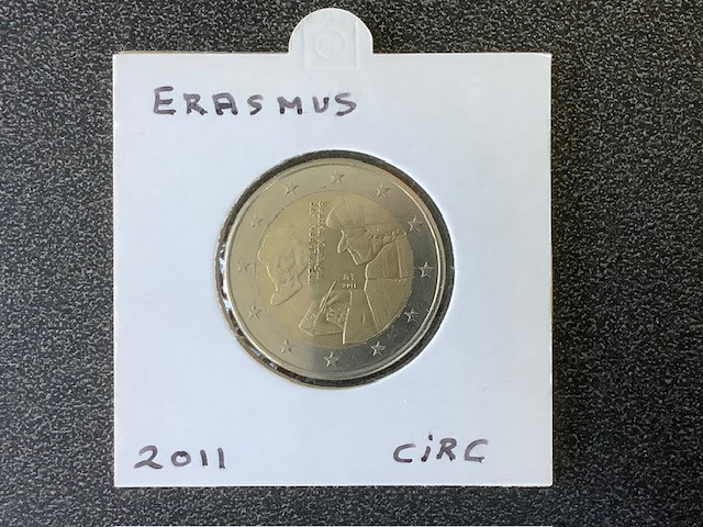 Beatrix, 2 euro 2011 “Erasmus”.
