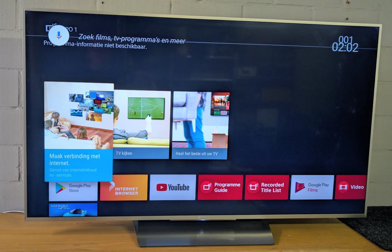 Sony Bravia LCD televisie 55 inch 4K