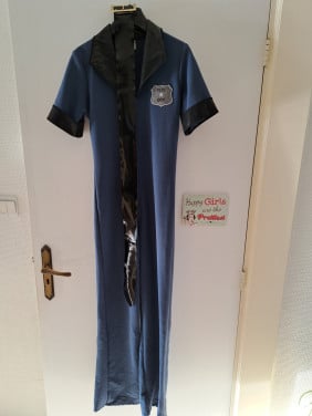 Politie Jumpsuit Carnaval