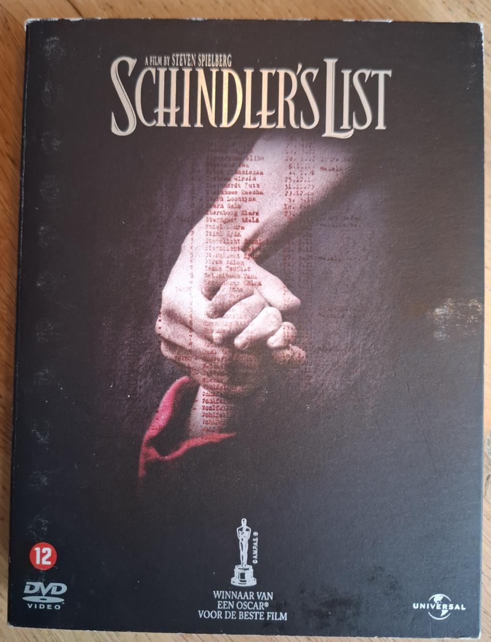 Dubbel DVD Schindler’s List, in prima staat.
