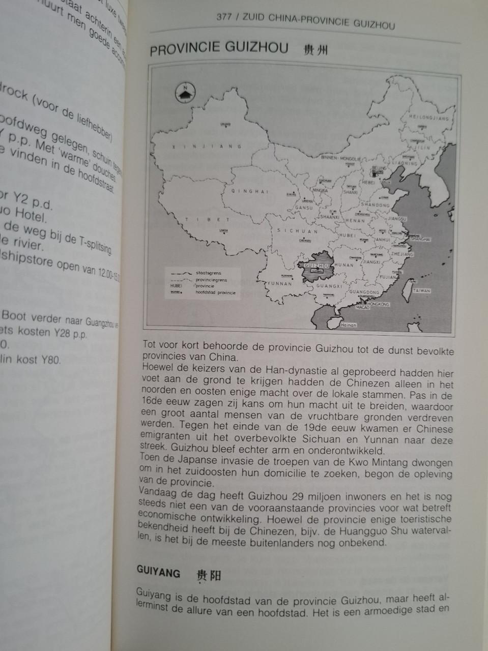 Reis - Handboek China, door Florence Eijck en Jos van der Wiel